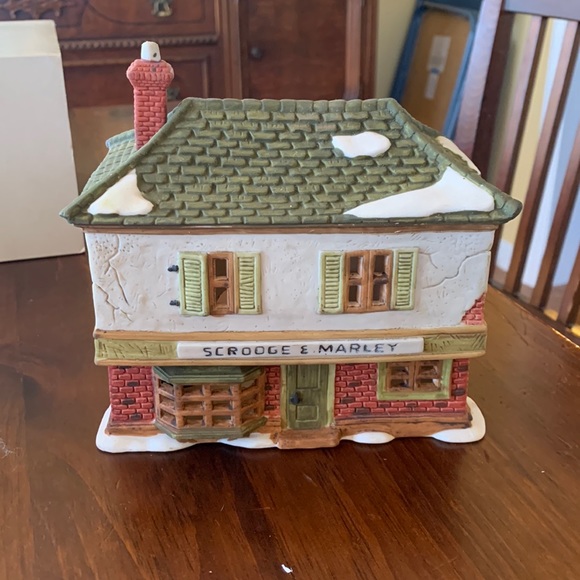 Department 56 Other - 1986 Scrooge & Marley Dickens "A Christmas Carol" Dickens' Village Series